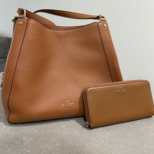 Brand New Without Tags: Authentic Kate Spade Purse and Matching Wallet